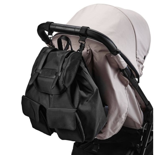Plecak dla mamy Backpack CITY Black Elodie Details