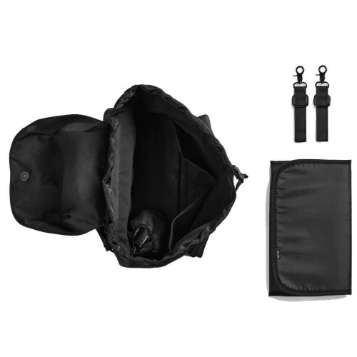 Plecak dla mamy Backpack CITY Black Elodie Details