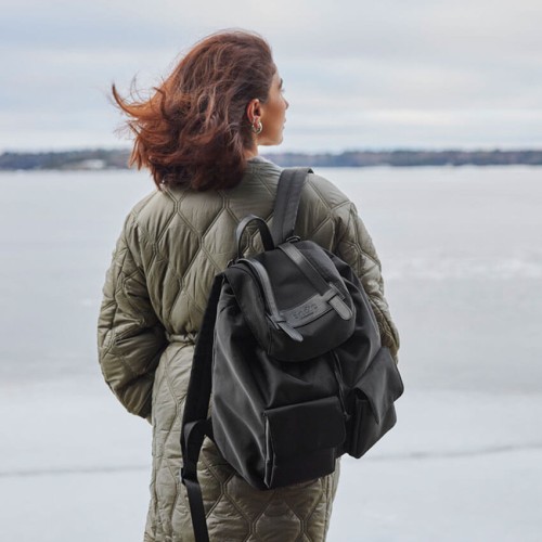 Plecak dla mamy Backpack CITY Black Elodie Details