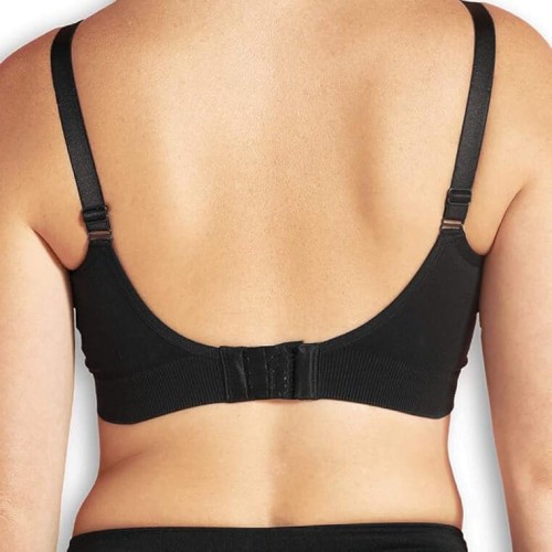 Biustonosz do karmienia Organic czarny Carriwell