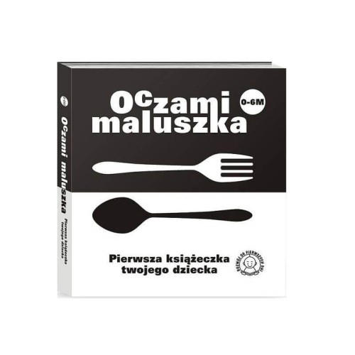 Książeczka kontrastowa Oczami Maluszka sztućce Sierra Madre