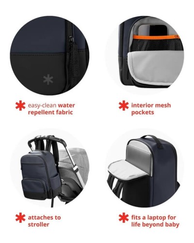 Plecak do wózka Flex Diaper Bag Navy Skip Hop