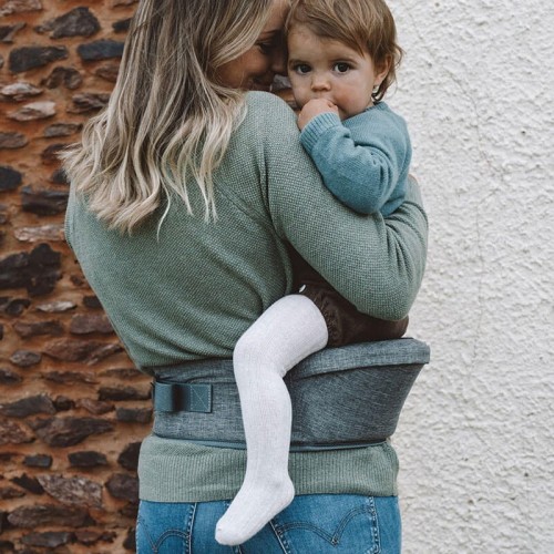 Nosidełko biodrowe Hipseat denim gray Hippychick