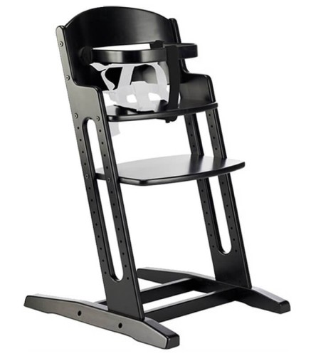 Krzesełko do karmienia DanChair czarne Baby Dan