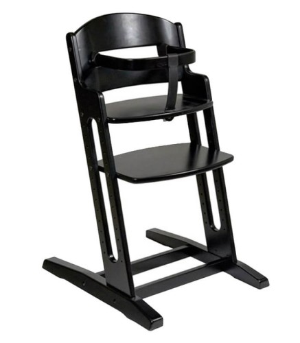 Krzesełko do karmienia DanChair czarne Baby Dan