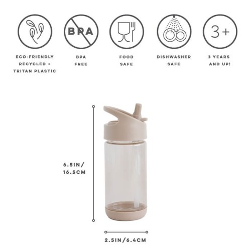 Bidon 350ml Recycled Taupe 3 Sprouts