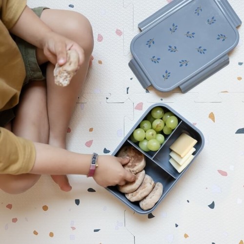 Lunchbox Bento Blueberry Blue 3 Sprouts