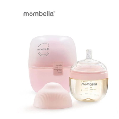 Butelka antykolkowa dla noworodka roze PPSU 120ml Mombella