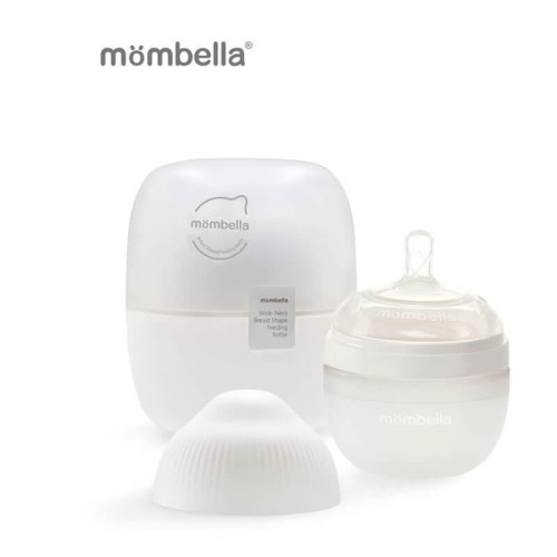 Butelka antykolkowa dla noworodka ivory silikonowa 120ml Mombella