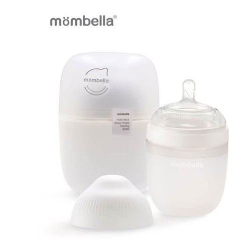 Butelka antykolkowa dla noworodka ivory silikonowa 210ml Mombella