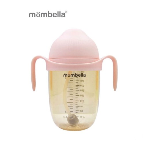 Butelka antykolkowa dla noworodka roze PPSU 300ml Mombella