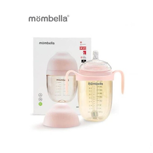 Butelka antykolkowa dla noworodka roze PPSU 300ml Mombella