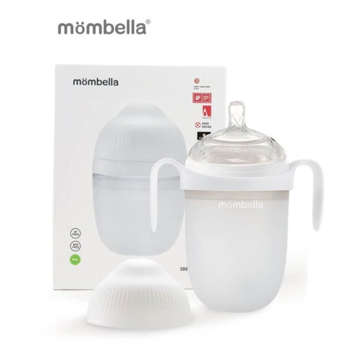 Butelka antykolkowa dla noworodka ivory silikonowa 300ml Mombella