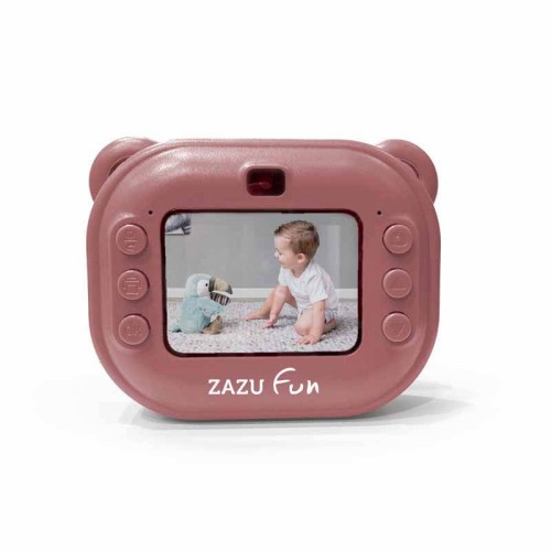Aparat cyfrowy dla dzieci z drukarką Pink Zazu Fun