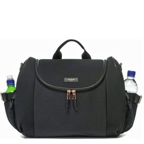Plecak dla mamy Poppy Black Luxe Storksak