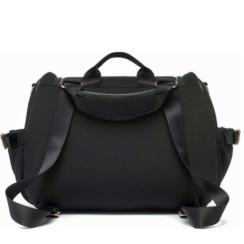 Plecak dla mamy Poppy Black Luxe Storksak