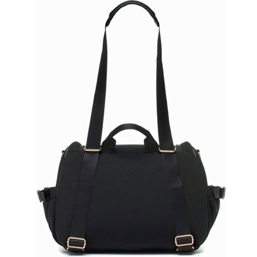 Plecak dla mamy Poppy Black Luxe Storksak