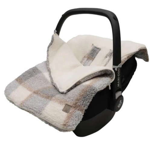 Śpiworek do fotelika i wózka CHECK BOUCLE Jollein