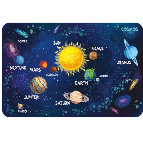 Dywan dla dziecka 100x150 Cosmos wersja angielska