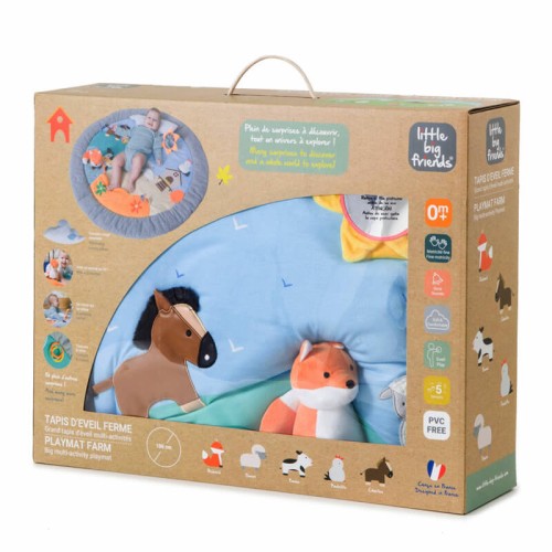Mata edukacyjna farma Little Big Friends