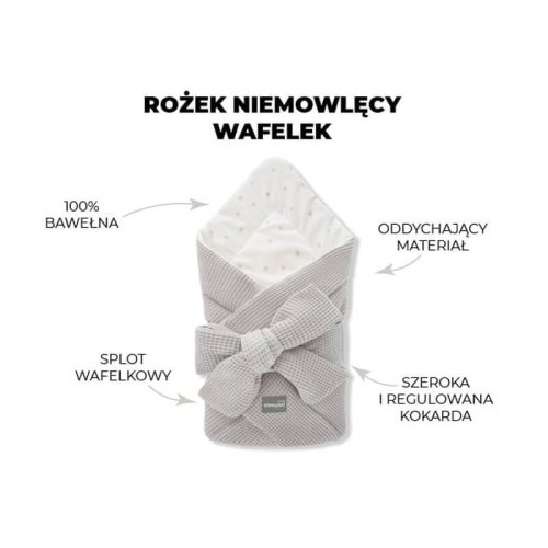 Rożek niemowlęcy wafelek Sleepee