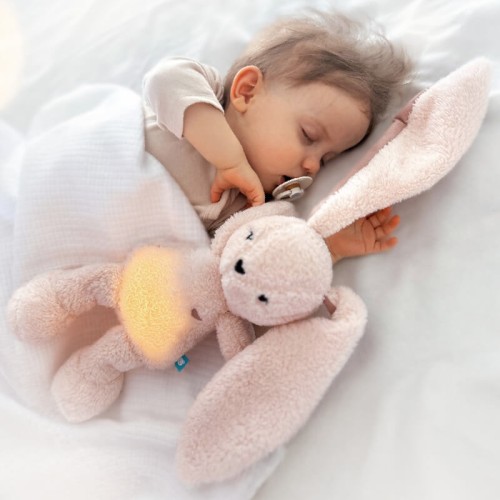 Szumiś z lampką królik 5w1 różowy Szumisie