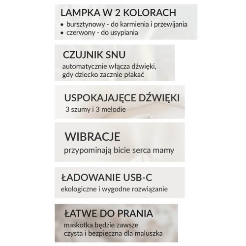 Szumiś z lampką królik 5w1 różowy Szumisie