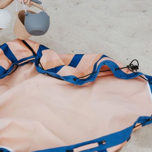 Worek i mata do zabawy Outdoor 2w1 Mokka Strip Play&Go