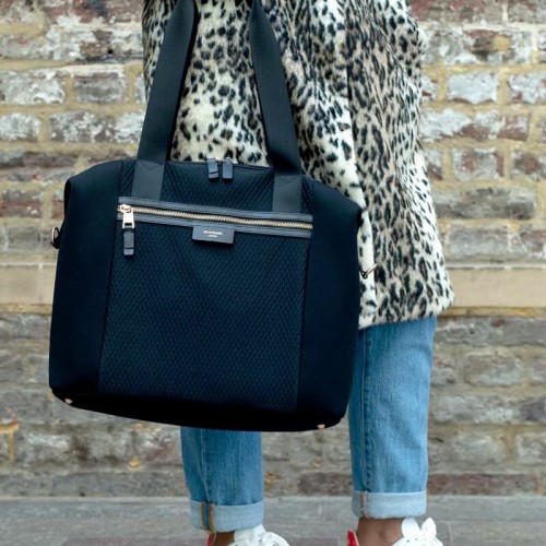 Torba dla mamy Stevie Luxe black Storksak