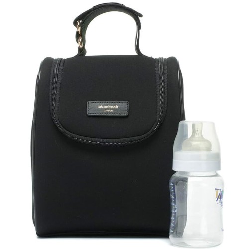 Torba dla mamy Stevie Luxe black Storksak