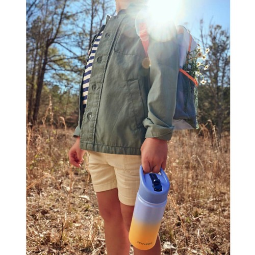 Butelka termiczna z ustnikiem 450ml Ombre blue Skip Hop