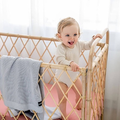 Prześcieradło PUUKI 60x120 herbaciana róża