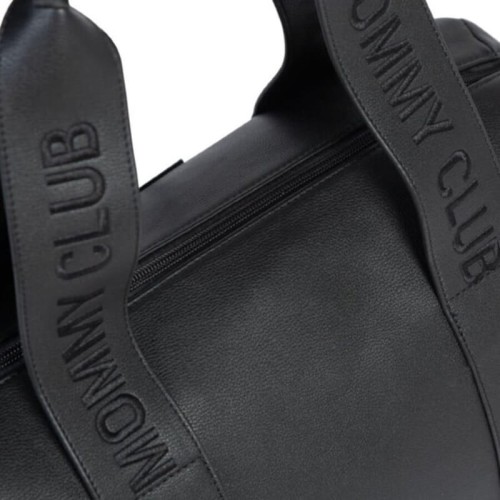 Torba do wózka Mommy Club Vegan leather black Childhome