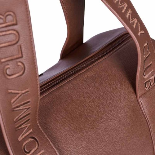 Torba dla mamy do wózka Mommy Club Vegan dark brown Childhome