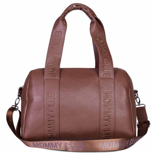Torba do wózka Mommy Club Vegan dark brown Childhome