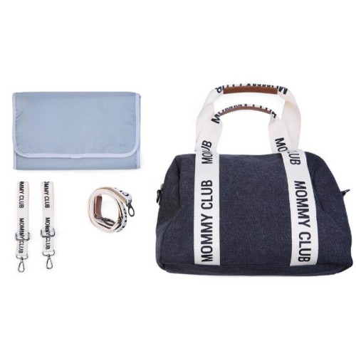 Torba  dla mamy do wózka Mommy Club Signature black Childhome