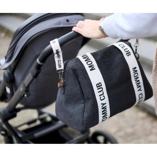 Childhome Torba do wózka Mommy Club Signature black