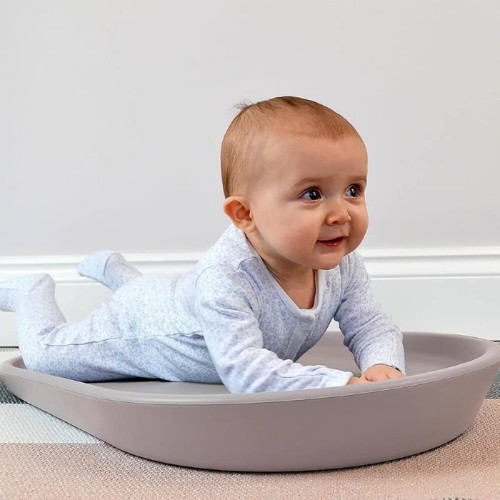 Mata do przewijania z pianki squishy Taupe Shnuggle