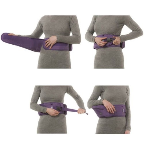 Nosidełko biodrowe Hipseat denim blue Hippychick