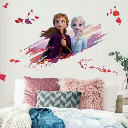 Naklejki kraina lodu Frozen Anna i Elsa RoomMates