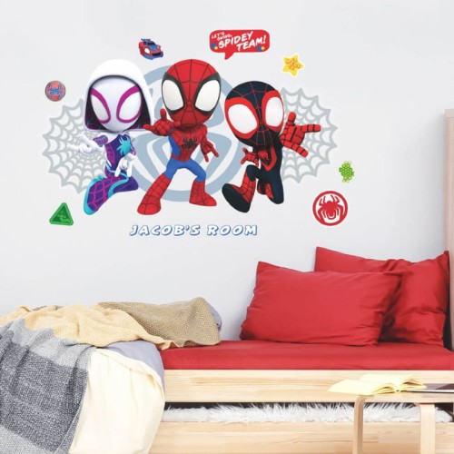 NaklejkI spidey i przyjaciele RoomMates