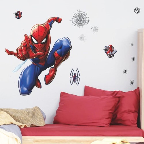 Naklejki Spiderman supermoc RoomMates