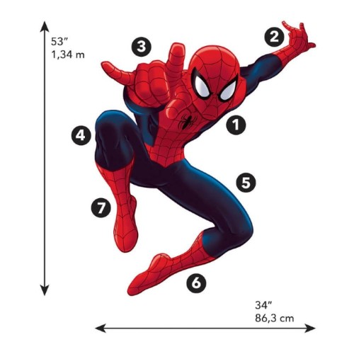 Naklejki Spiderman RoomMates