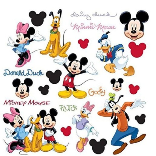 Naklejki myszka Mickey i przyjaciele RoomMates