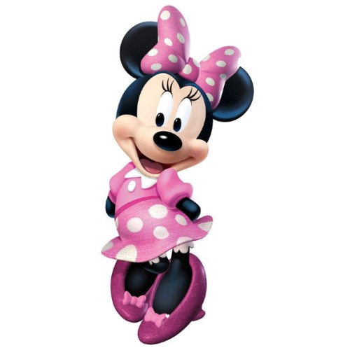 Naklejki myszka Minnie z kokardą RoomMates