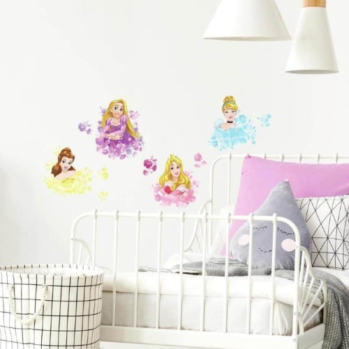 Naklejki księżniczki w kwiatach Disney’a RoomMates