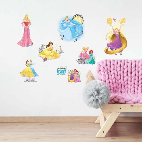 Naklejki księżniczki przyjaciółki Disney’a RoomMates