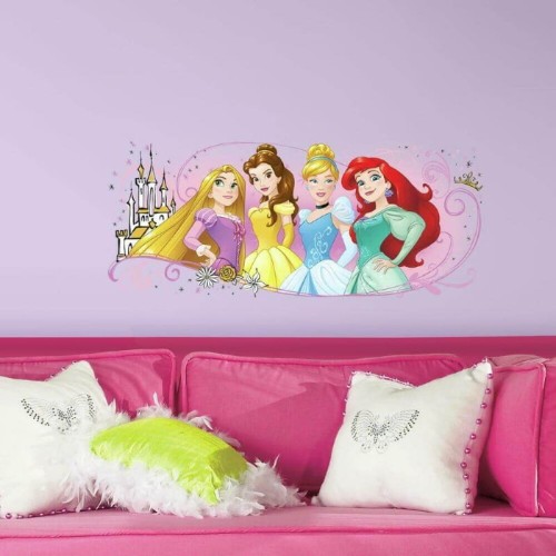 Naklejki księżniczki i zamek Disney’a RoomMates