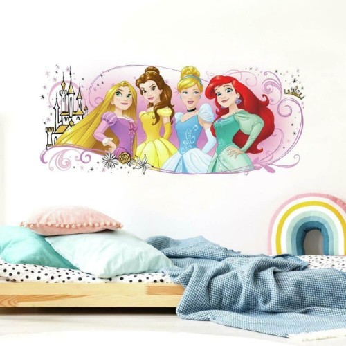 Naklejki księżniczki i zamek Disney’a RoomMates