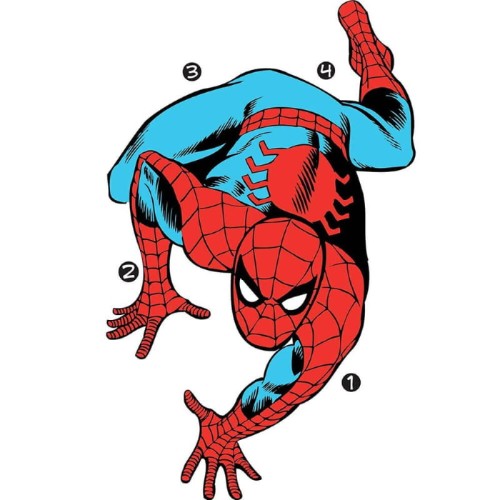 Naklejki Spiderman Classic RoomMates